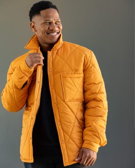 Men’s Quilted Shacket
